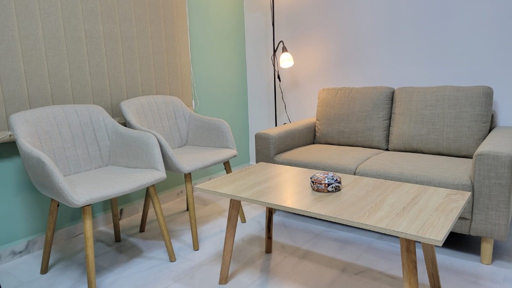 Espace d'attente et fauteuils